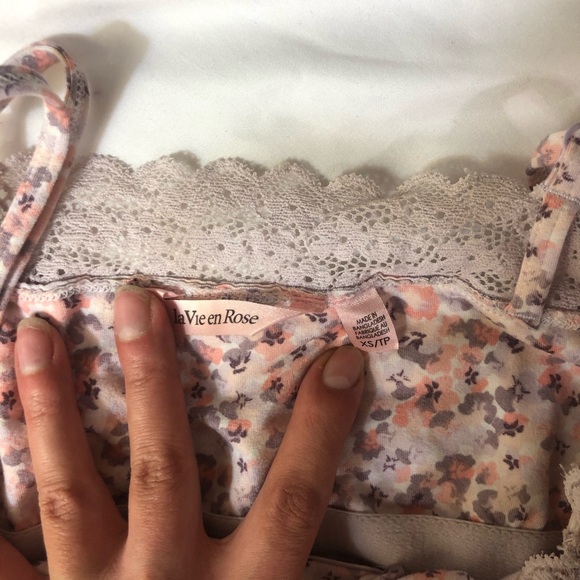 La Vie En Rose Tank/Night Top - Picture 5 of 5